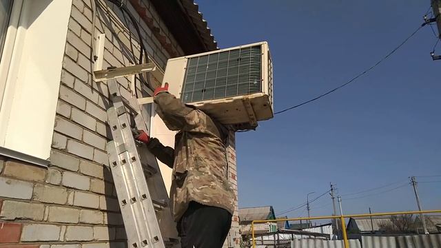 Демонтаж сплит-системы.