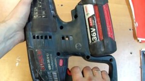 Обзор аккумуляторного перфоратора BOSCH GBH 36 В