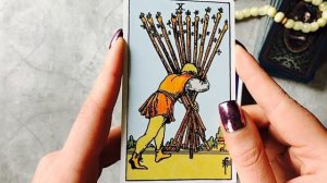 Простое Таро. 10 Жезлов. Основные значения.