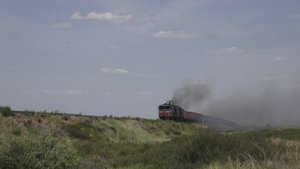 "Маневры на перегоне" Тепловоз 2ТЭ10М-3506 и секция 2ТЭ10В-4259
