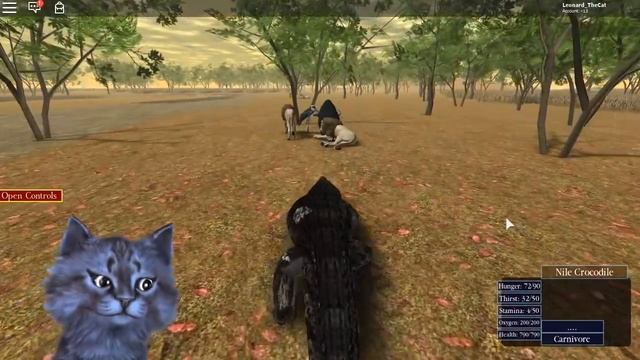 КРОКОДИЛ ЛЕО! / ДИКАЯ САВАННА в РОБЛОКС / Wild Savanna ROBLOX смотреть онлайн