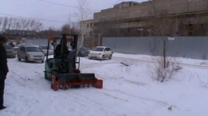 Снегоочиститель на вилочный погрузчик