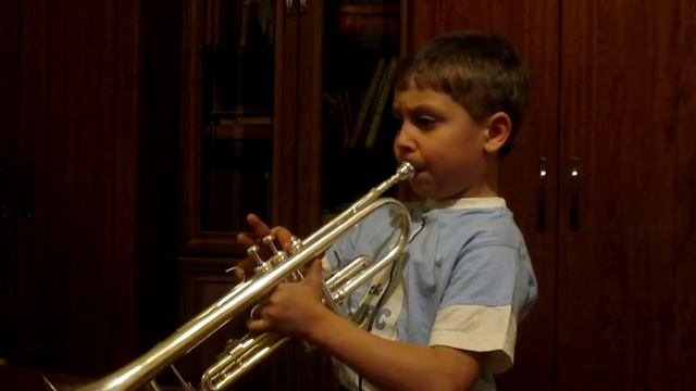 Хава нагила Сева на трубе Первый год обучения смотреть онлайн