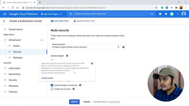 How to create a Google Kubernetes Engine (GKE) Cluster | Google Cloud Platform