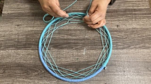 ? How to weave new flower Web Dreamcatcher | Beautiful Dream Catcher weaving ? смотреть онлайн