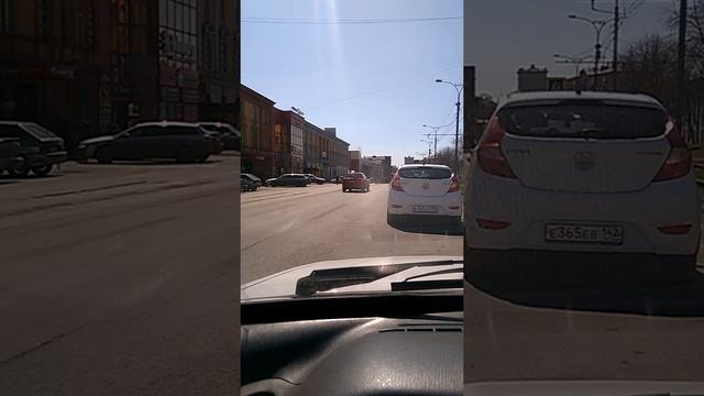 Кузбасс. Прокопьевск. Пр-кт Шахтёров. 5 мая 2021. Праздничный выходной день. Около 11:30 по местном смотреть онлайн