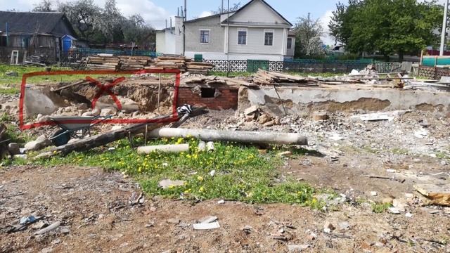 КУПИЛ дом после пожара. СНЁС! Буду строить новый... смотреть онлайн