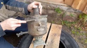 Чистка самовара к пасхе.Cleaning the samovar for Easter