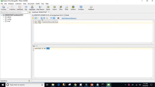 MongoDB Tutorial for Beginners | Create/Drop Database in MongoDB