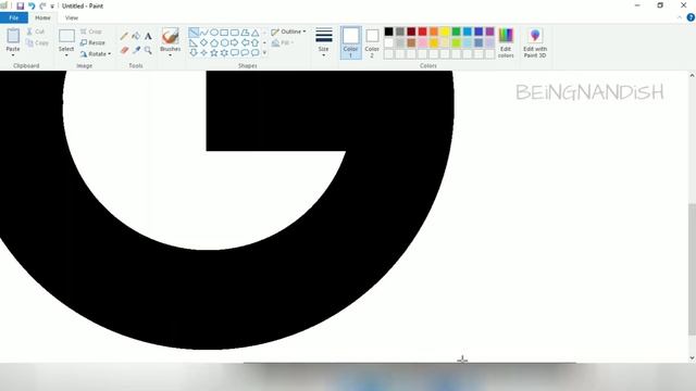 How to draw Google Logo on Computer using Ms Paint | Google Logo Drawing. смотреть онлайн