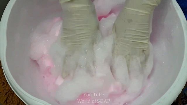 ASMR/Меламиновые губки/ Мыление и разрываю в пене смотреть онлайн