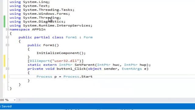 Run a foreign exe inside a windows form app C# смотреть онлайн