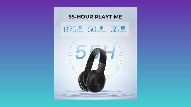 Edifier W800BT PLUS - Fone de Ouvido Headset, Bluetooth 5.1, Preto смотреть онлайн