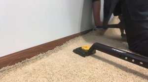 HOW TO FIX WAVY CARPET PART 2