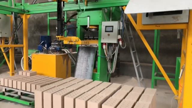 Автоматизированная Линия для производства кирпича, Плитки. смотреть онлайн