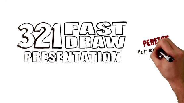 Make boring presentations AWESOME! - 321 Fast Draw смотреть онлайн