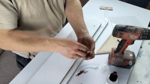 шаблон из акрила для точной разметки ручек