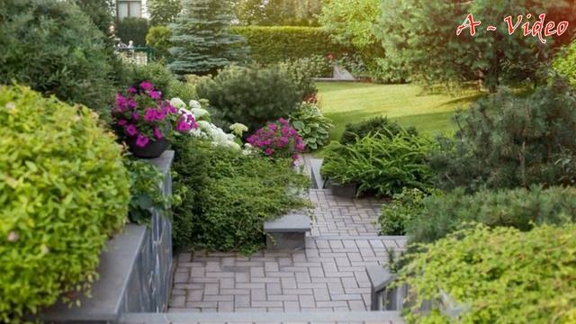 ?Украшение садового участка Оригинальные идеи / Original Ideas For Garden Decoration / A - Video
