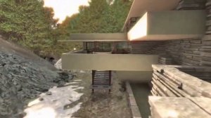 Дом над водопадом