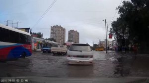 Хабаровск, ул. Ворошилова после дождя. 01.08.2016