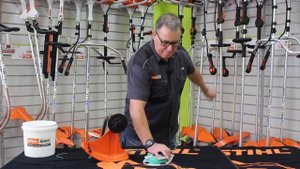 How to feed a Stihl FS 45 Line Trimmer