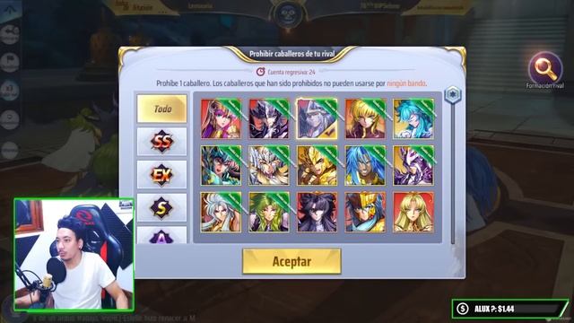 ⭕ GALACTICO TERCERMUNDISTA ► [Saint Seiya Awakening] KOTZ смотреть онлайн