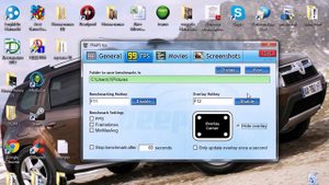 как настроить фрапс 3.5.99
