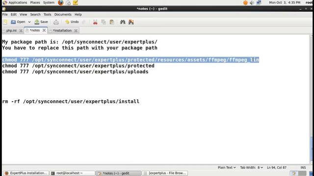 Installation of ExpertPlus Package on CentOS смотреть онлайн