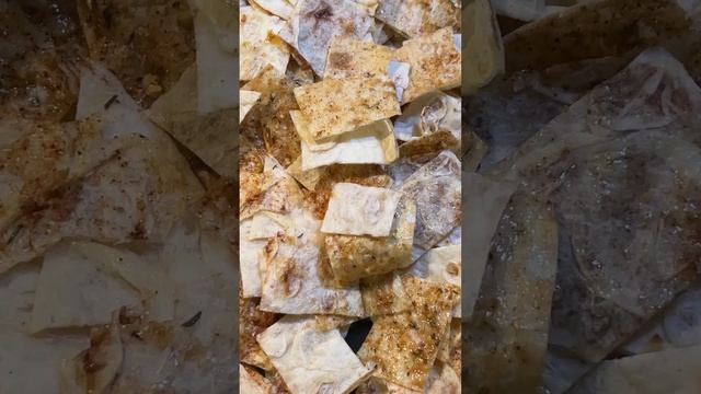 Чипсы из лаваша. Чипсы в домашних условиях. ?