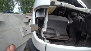 Замена радиатора Мерседес Спринтер 208Д, 902 кузов
