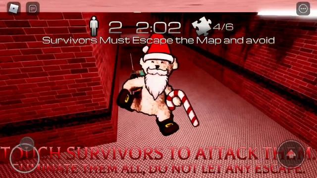 Santa Sam vs Cyberg Sam [Roblox Bear] смотреть онлайн