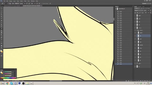 Derpy Dakimakura back design - Process video смотреть онлайн