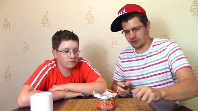 Как сделать свечу на природе! Эффективная горящая свеча из консервов своими руками - Отец и Сын №11