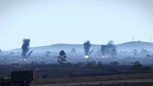 5 minutes ago! Convoy of Russian Ammunition Vehicles Ambushed by Ukrainian Troops