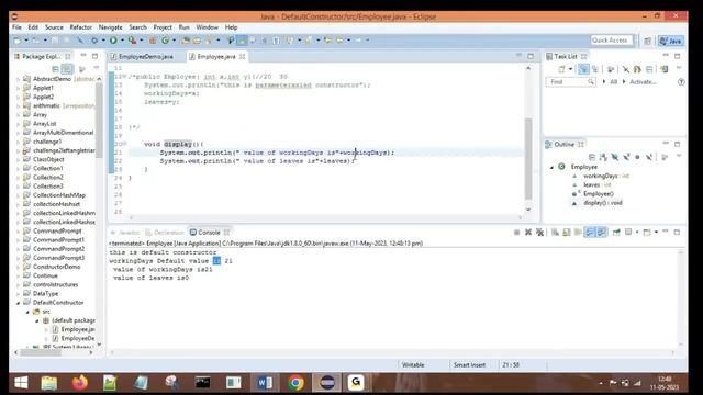 java tutorial for beginners || Core Java concepts || Constructor in java || DAY-6