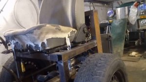 Установил сидение на переломку помогатор.