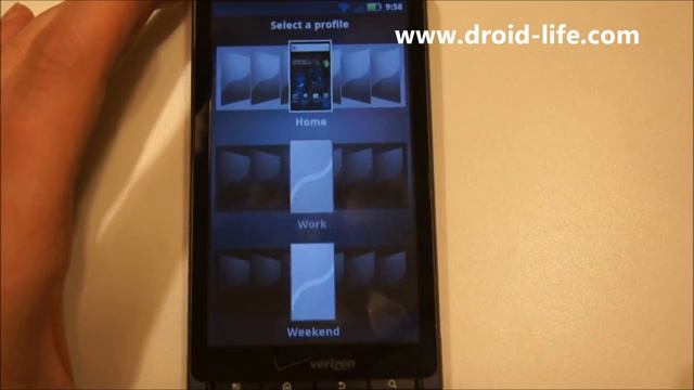 DROID X Gingerbread (Android 2.3) Walk-through