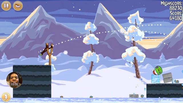 Angry Birds Seasons Wreck The Halls Levels 1-11 to 1-20 Playthrough смотреть онлайн