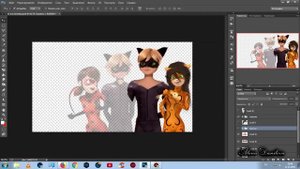 #Miraculous_Speededit : Me and #Chloeinka / Фотошоп по Ледибаг!
