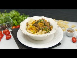 Рагу из индейки с тыквой и пастой | Ужин? Не проблема!