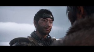 Дзин и Юна после битвы с Ханом - Призрак Цусимы