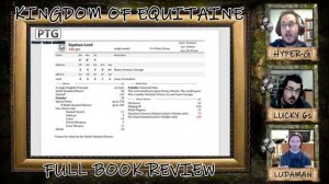 The 9th Age Kingdom of Equitaine **NEW BOOK RELEASE** Army Book Review PTG - 20 Dec 21