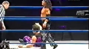 WWA Cruiserweight title- Juventud Guerrera v. Psicosis (Ladder Match)