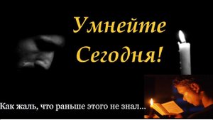 Умнейте сегодня! Советы старцев