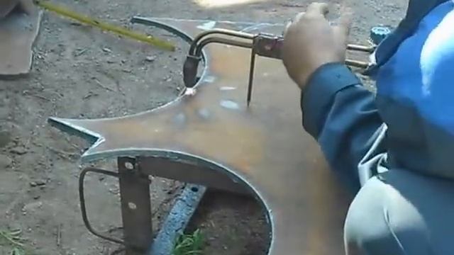 Газорезка металла - циркуль для горелки. смотреть онлайн