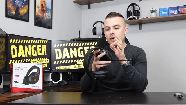 HyperX Cloud Flight Wireless gaming slušalice смотреть онлайн