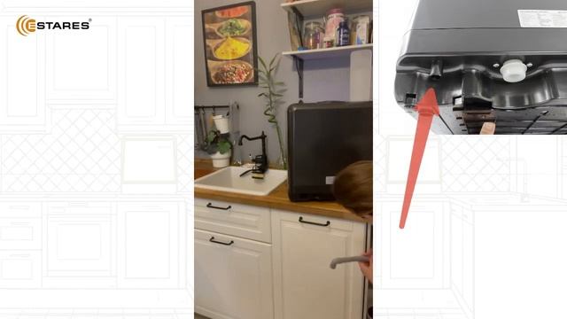 Обзор Посудомоечная машина EASYmini 900W компактная и стильная от Estares смотреть онлайн