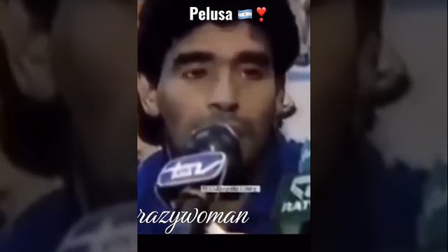 DIEGO ARMANDO MARADONA “A MI PAÍS NO LO CAMBIO POR NINGUNO DEL MUNDO” 🇦🇷♥️