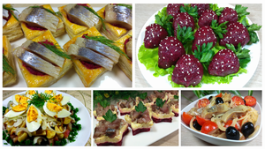 ТОП 5 Закусок с СЕЛЁДКОЙ ?✨✔ На Новогодний Стол  2024 ?✨Herring dishes ??