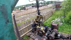 Установка двиг. и кабины  на ТТ-4